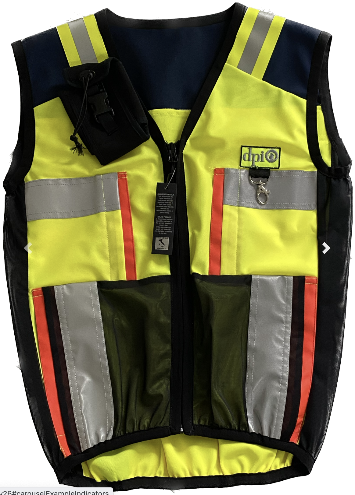 Gilet operativo giallo fluo AV26