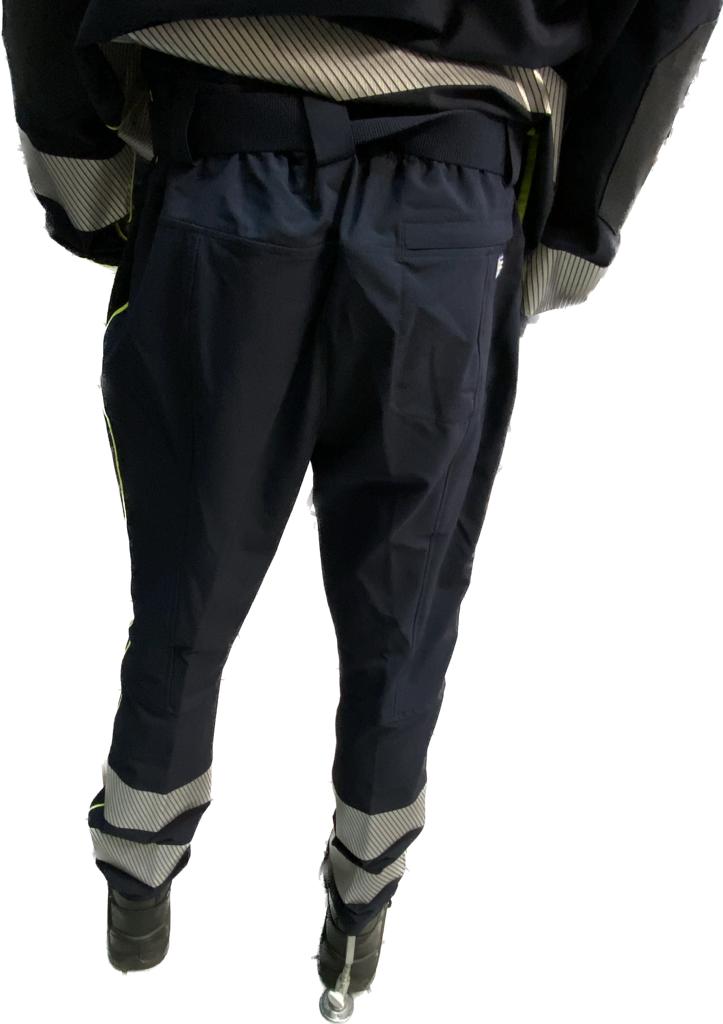 Pantalone bielastico Rescue Force blu